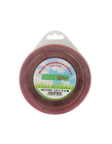 ROLLO NYLON 3.00MM 15 MTS CUADRADO