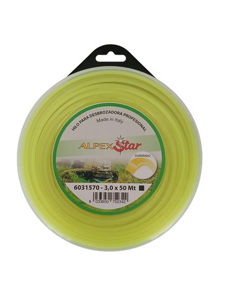 ROLLO NYLON 3.0MM 50 MTS CUADRADO