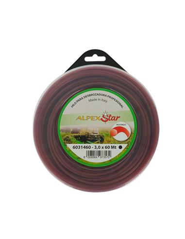 ROLLO NYLON 3MM 60M REDONDO