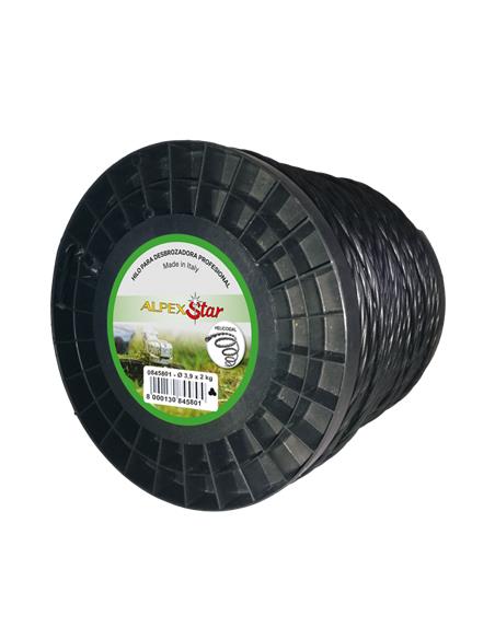 ROLLO NYLON HELICOIDAL 3.9MM 2KG