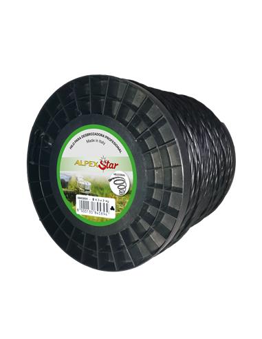 ROLLO NYLON HELICOIDAL 4.3MM 2KG