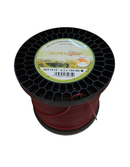 ROLLO NYLON 3.3MM 2 KG 190MT REDONDO